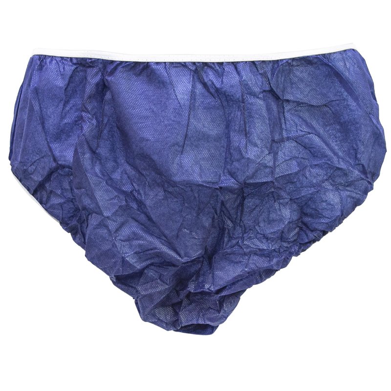 Elitzia Disposable Underwear Underpants One Time Use Beauty Salon SPA Hotel Travel Convenient 50 Pcs Per Set ET004 (Navy Blue XL)
