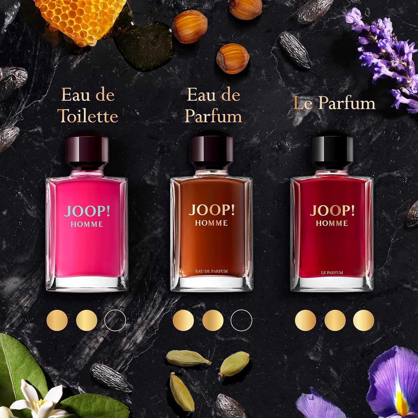 Joop! Homme Le Parfum - Aromatic Men's Cologne with Lavender, Iris & Tonka Bean | Luxury Long-Lasting Fragrance