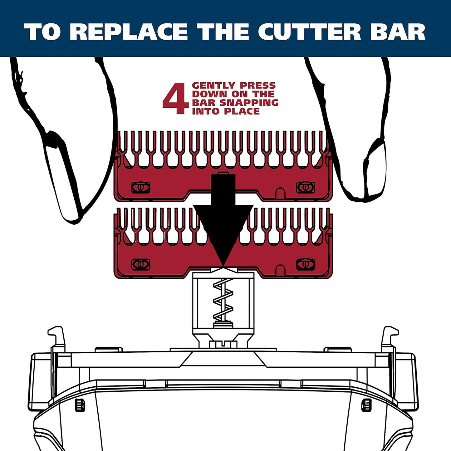 Wahl Lifeproof Shaver Replacement Foils & Cutters for 7061 Series | Model 7045-100