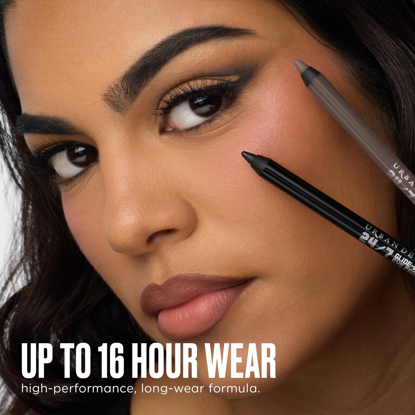URBAN DECAY 24/7 Glide-On Waterproof Eyeliner Pencil - Smudge-Proof, Long-Lasting, Transfer-Proof, Up to 16HR Wear, Smooth No-Tug Formula, Sabbath (Deep Navy Matte) - 0.04 oz
