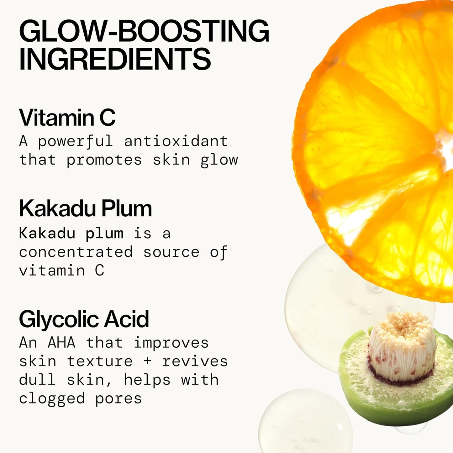 Pacifica Glow Baby Booster Mini Face Serum - Vitamin C & Glycolic Acid for Brightening Dull Skin | Fragrance-Free, Vegan, 0.5 Fl Oz