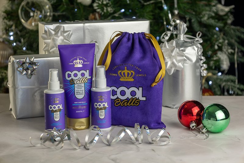 Cool Balls Body Grooming Gift Set for Men | The Ultimate Gift Set for Men | Birthday Gifts, Valentines for Him, Funny Gifts for Boyfriend