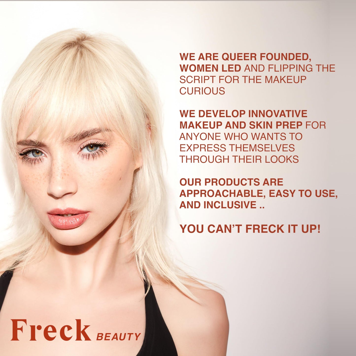 Freck Beauty SHADOW SLIDE Long Wear H2O Shadow Stick | Creamy, Waterproof Eyeshadow Crayon, Highly Pigmented, Smudge-Resistant, Easy Glide for All-Day Wear | Lid Drip (Warm Champagne)