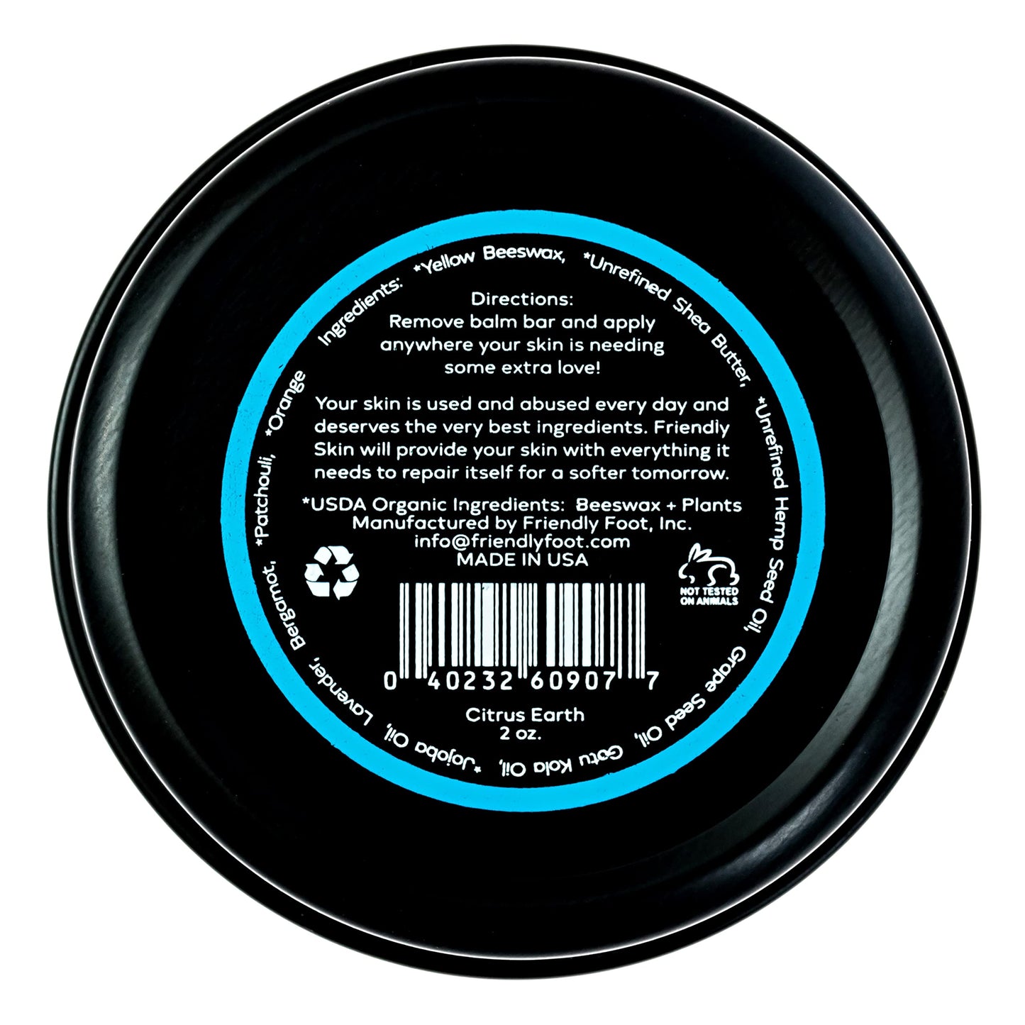 Organic Friendly Skin Balm - Organic Rock Climbing and CrossFit Hand Care for Athletes - Skin Friendly Moisturizing and Repair for Hands, Feet, Elbows and Lips