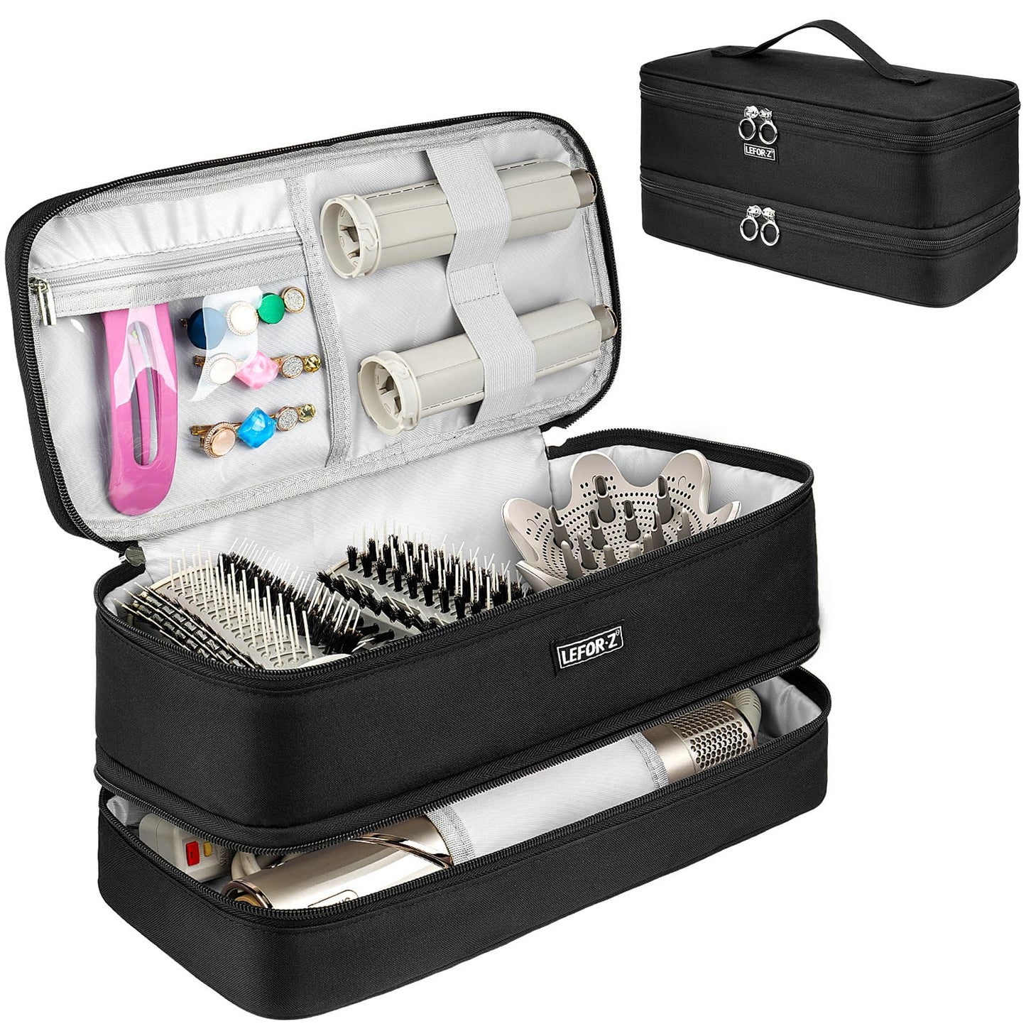 Travel Carrying Case Compatible with Shark Glam/Shark Flexstyle/FlexFusion