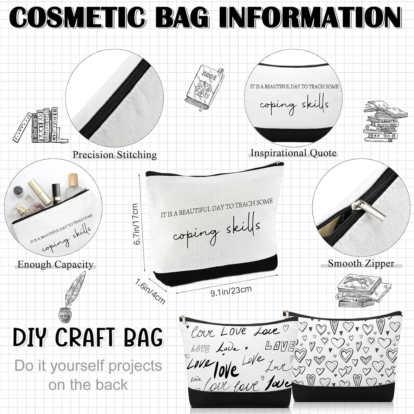 Guidance Counselor Gift - Canvas Tote Bag for School Counselors | Graduation Appreciation