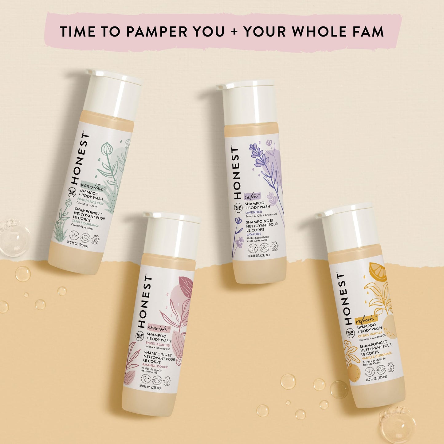 The Honest Company 2-in-1 Cleansing Shampoo Bundle