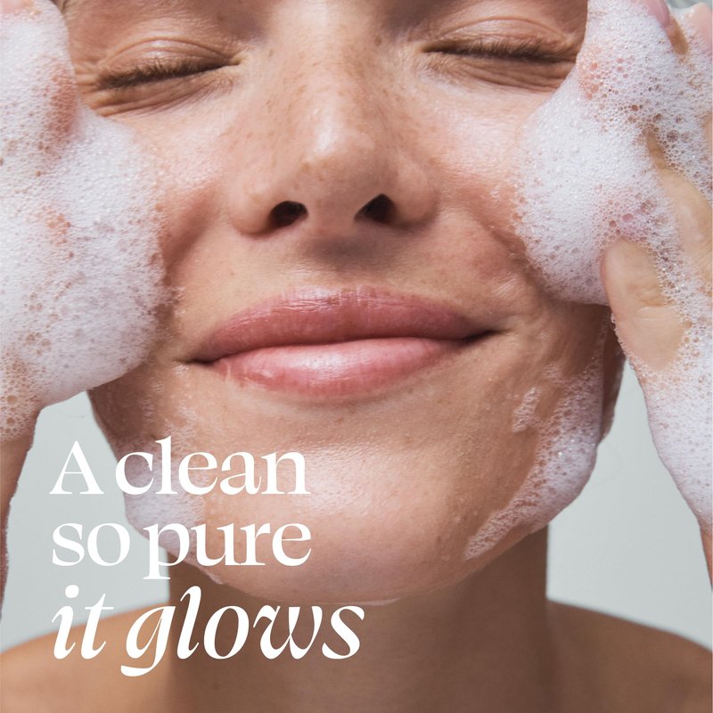TULA Skin Care Cult Classic Purifying Face Cleanser - Jumbo, Gentle and Effective Face Wash, Makeup Remover, Nourishing and Hydrating, 12.34 oz.