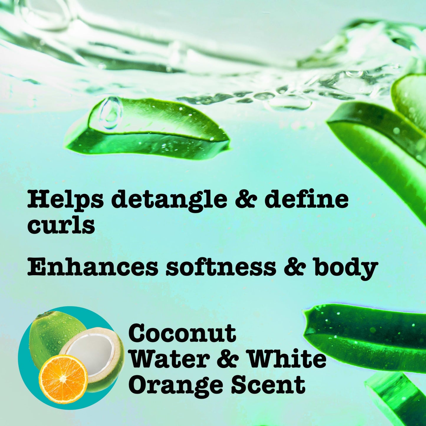 Maui Moisture Curl Quench + Coconut Oil Hydrating Curl Cream Smoothie,Curly Hair Styling Cream with Coconut Oil & Papaya Butter Helps Tame Frizz & Enhance Softness,Silicone Free,12 oz,(Pack of 6)