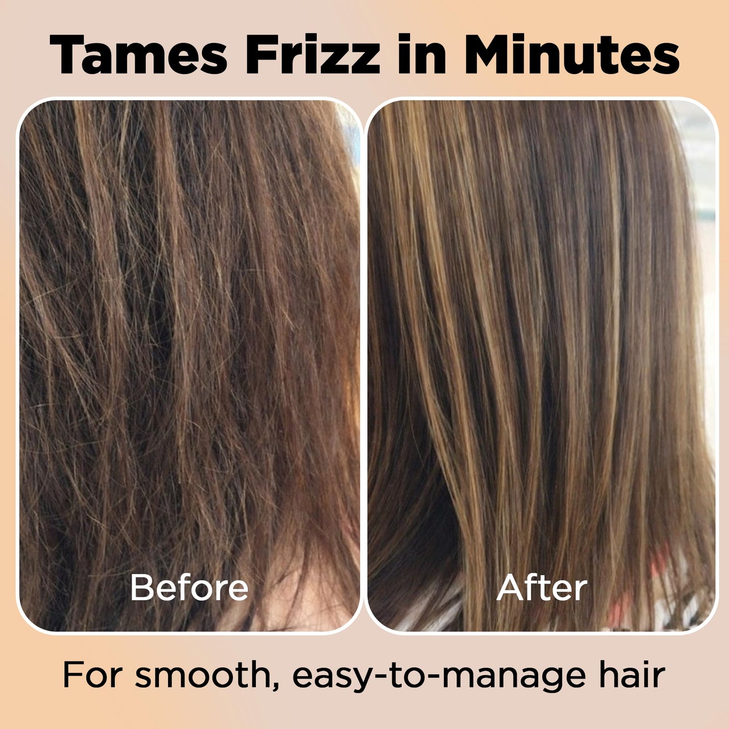HerStyler Hair Repair Serum - Argan Oil Hair Serum for Frizzy and Damaged Hair - For Frizz, Styling and Shine - Lightweight - Hydrating - Fast Absorbing - For Thicker, Fuller Hair - 2 Fl Oz - 4 Pack