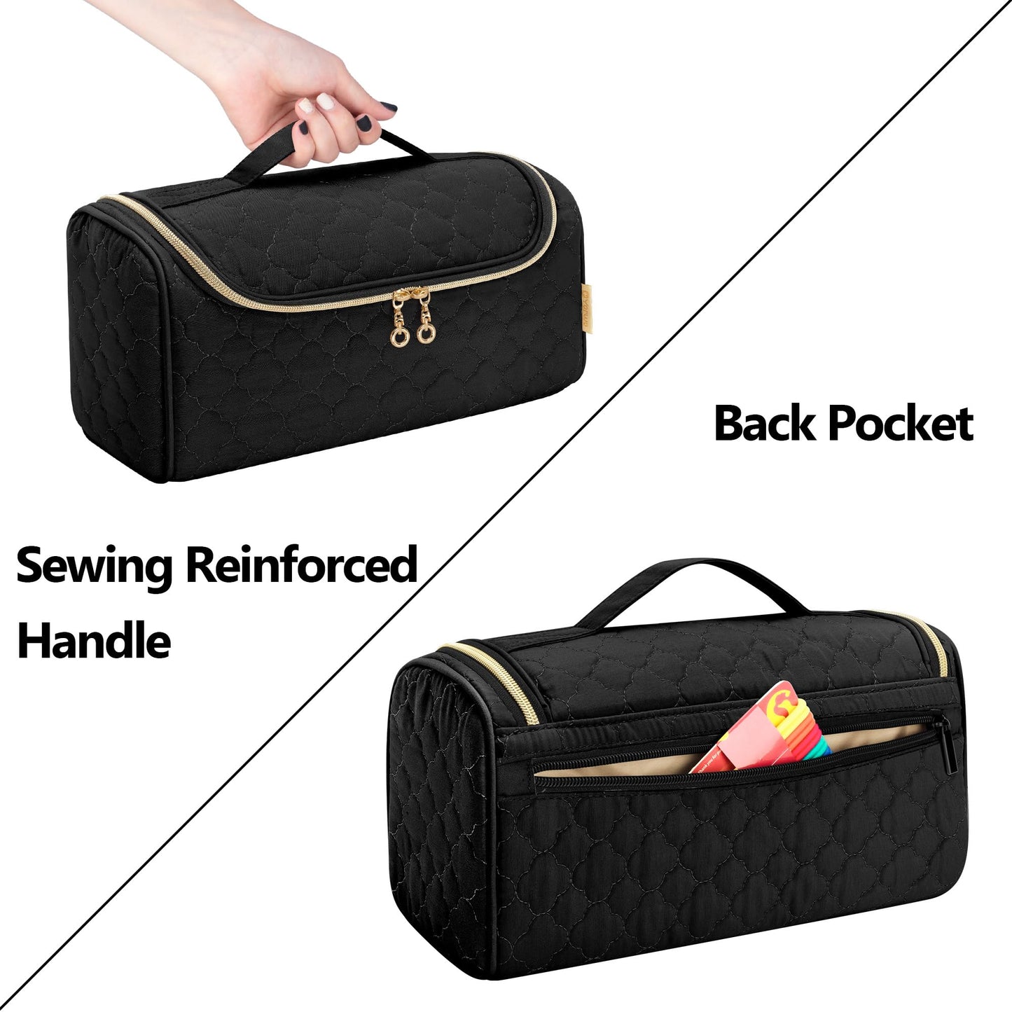 Yarwo Travel Case Compatible for Dyson Airwrap Multi-Styler and Attachments
