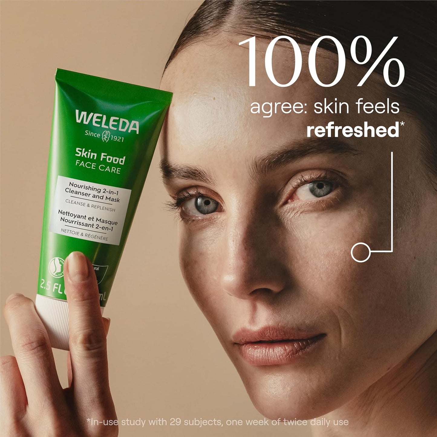 Weleda Skin Food Nourishing Oil-to-Milk Cleanser - 2.5 oz | Plant-Based with Sunflower Oil & Chamomile Extract