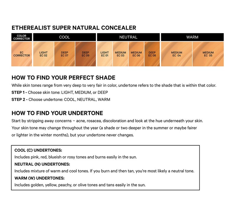 Kevyn Aucoin The Etherealist Super Natural Concealer, EC 05 (Medium) shade: Weightless corrector, multi-use and highlights. Makeup artist go to that blurs imperfections for a flawless finish.