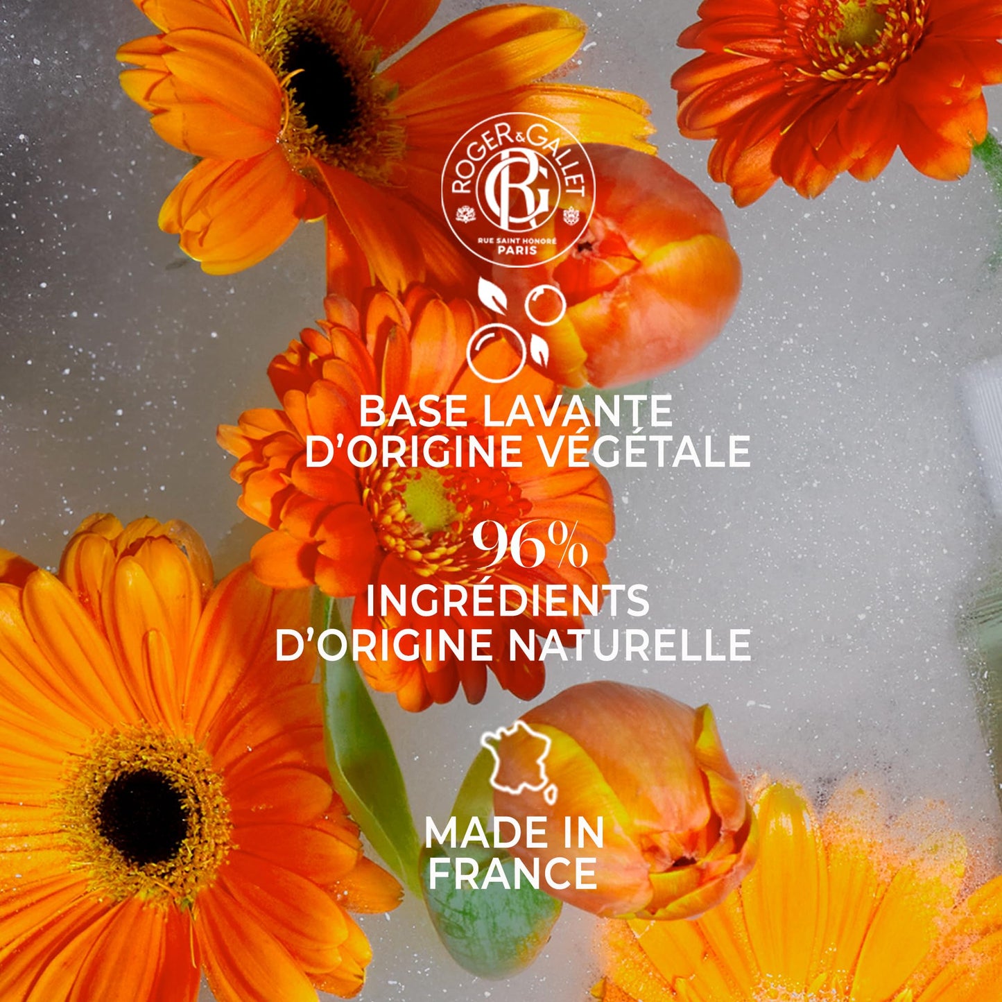 ROGER & GALLET Perfumed Soap Bar – French-Milled Gentle Cleansing Soap with Citrus & Aromatic Fragrance, 99% Natural Origin Ingredients (Bois D'Orange | 3 Pack x 3.5 oz)