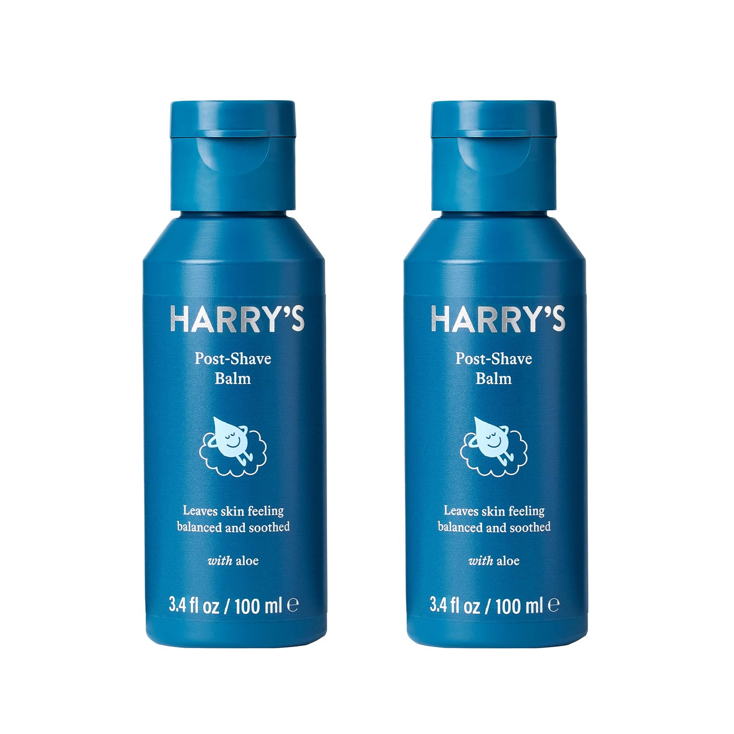 Harry's Razor Blades Refills - Razors for Men - 14 count & Post Shave - Post Shave Balm for Men - 3.4 Fl Oz (Pack of 2) (packaging may vary)