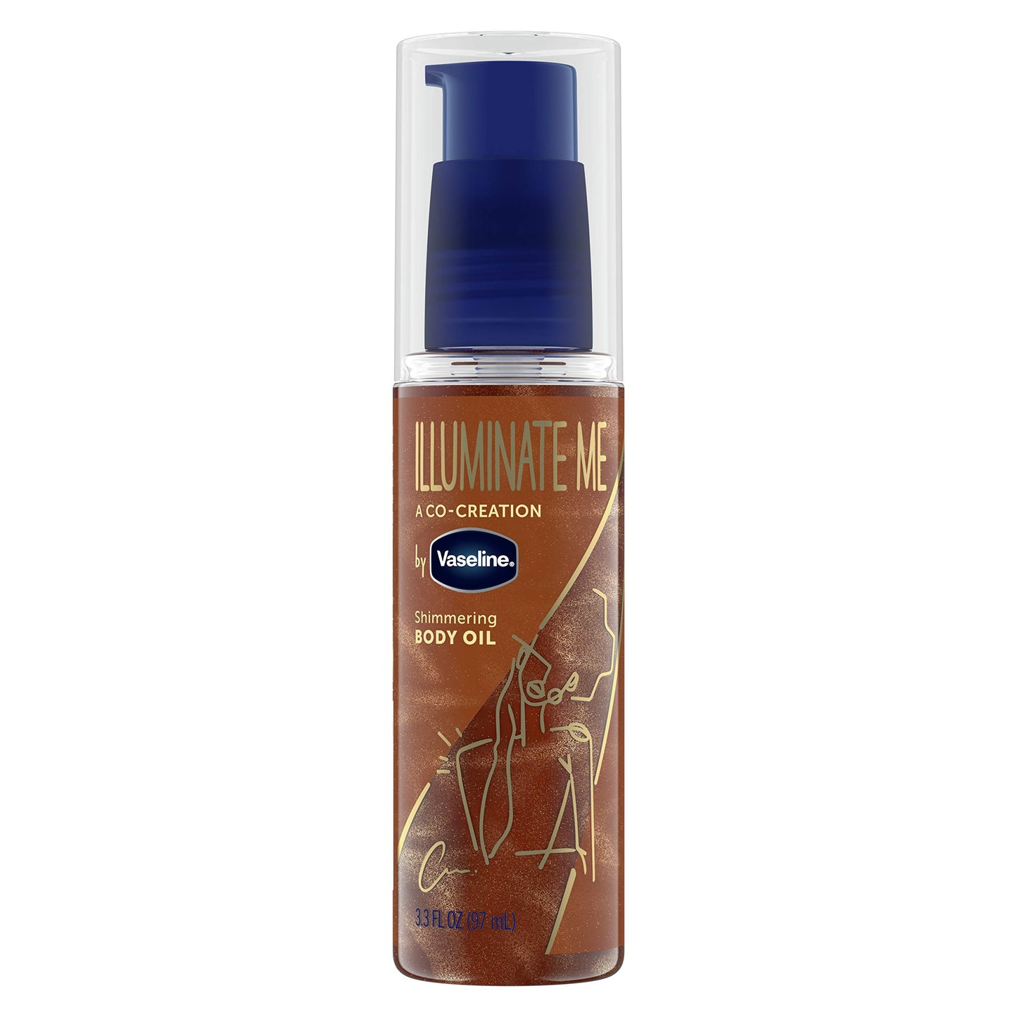 Vaseline Radiant X Even Tone Nourishing Body Lotion With 1% Niacinamide, Coconut Oil, Vitamin C, & Peptides 11 oz & Illuminate Me Shimmering Body Oil Created for Melanin Rich Skin