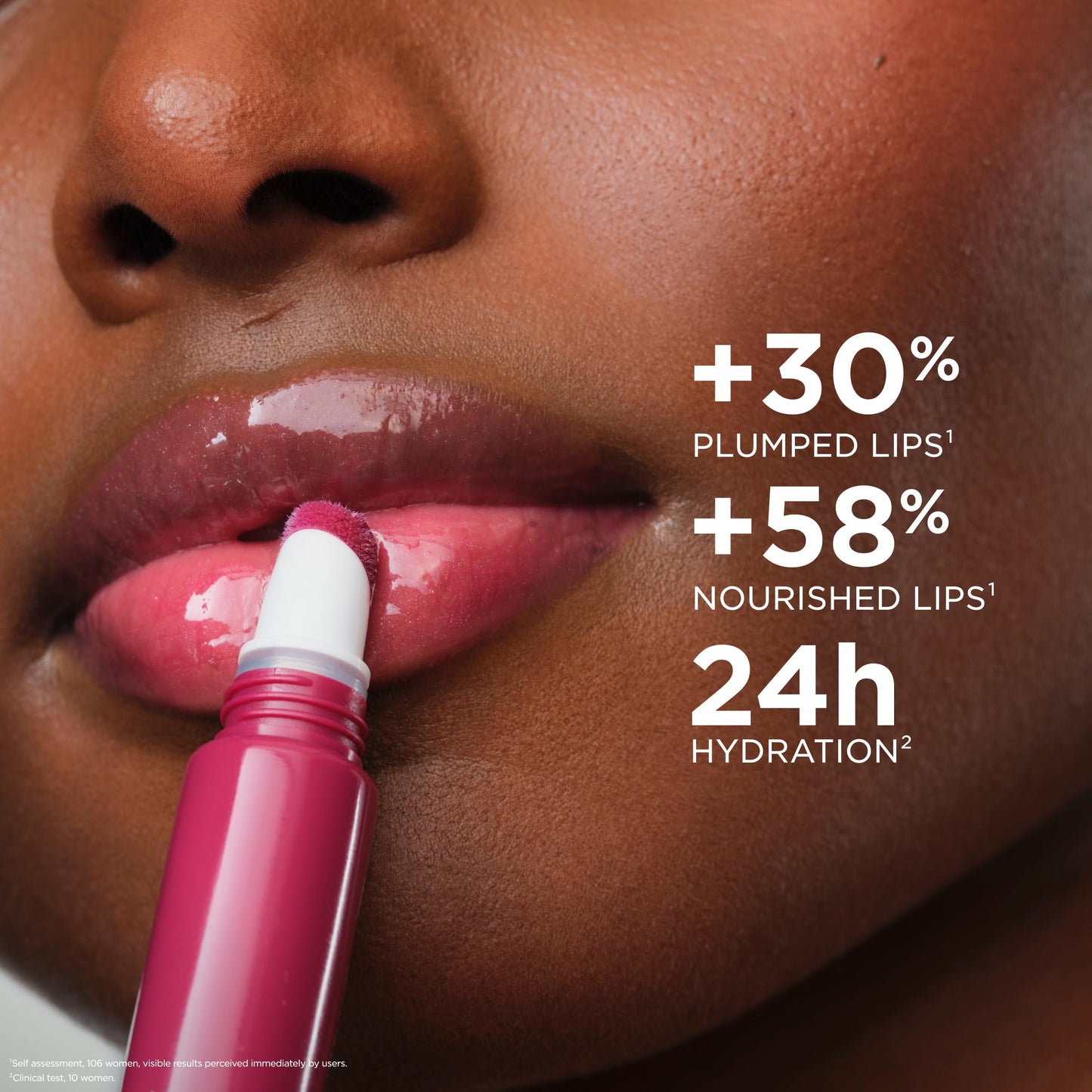Clarins Natural Lip Perfector| 0.35 Ounces, 08 - Plum Shimmer