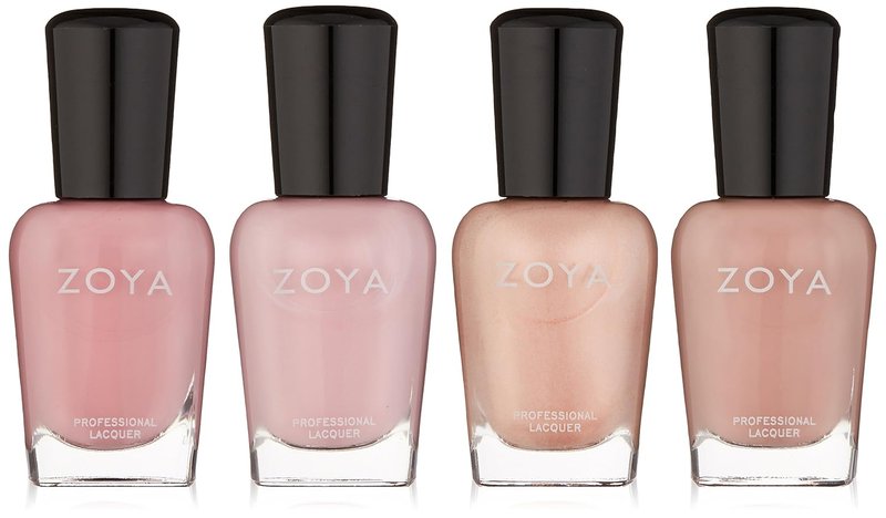 Zoya Nail Polish Set - Long-Lasting, Chip-Resistant Formula | 4 Vibrant Shades