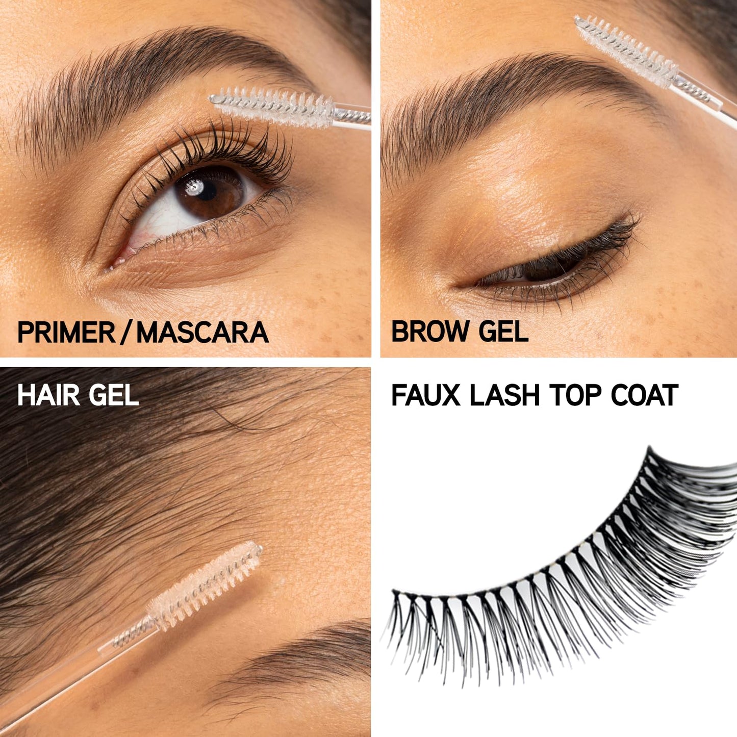 Physicians Formula Mineral Wear Diamond Mascara - Lash & Brow Enhancer for Sensitive Eyes | Dermatologist Tested