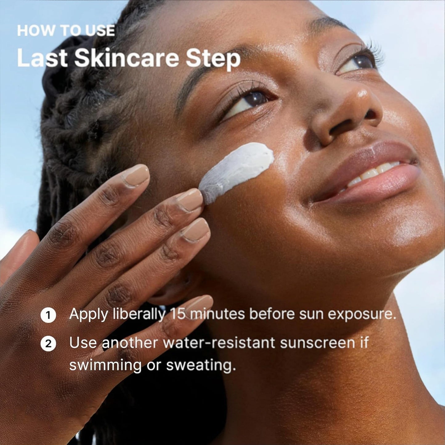 DR.NAEEM Organic Brightening Sunscreen SPF 50+ PA+++ | Mineral & Physical UV Protection with Zinc Oxide & Titanium Dioxide | Matte Finish, Non-Greasy, 50ml