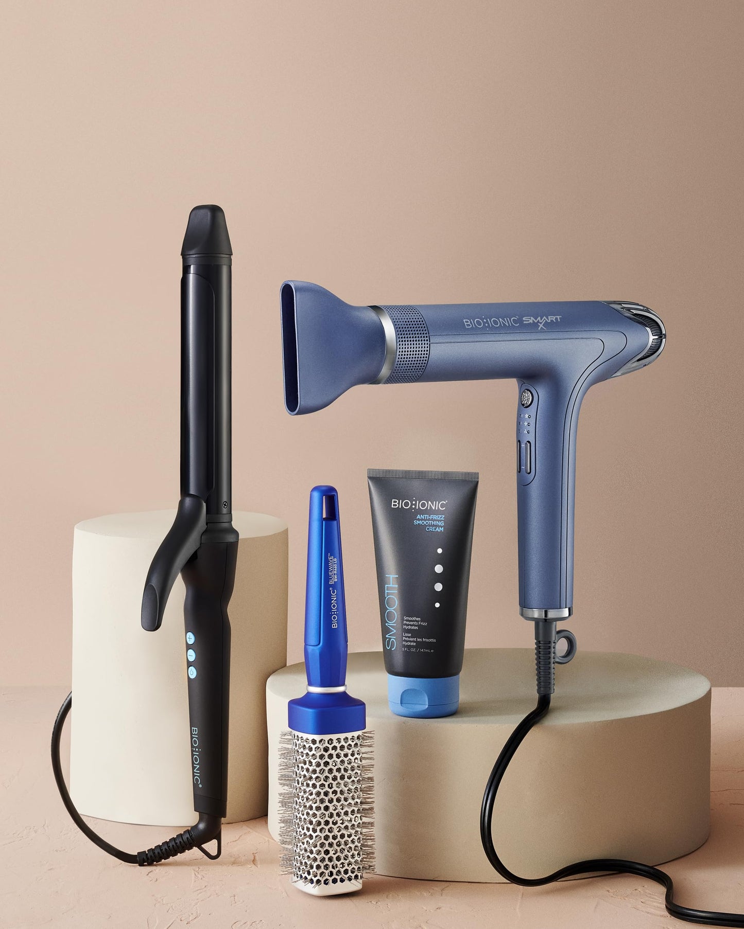 BIO IONIC Bluewave Nanoionic Conditioning Brush, Medium