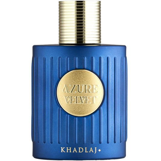 Khadlaj Azure Velvet Extrait De Parfum Spray - Unisex Fragrance | 3.4 Ounce Luxury Perfume
