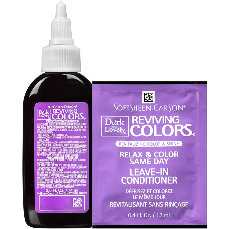 SoftSheen-Carson Dark and Lovely Reviving Colors Nourishing Color & Shine, Ebone Brown 392