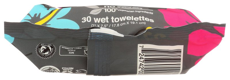 Alba Botanica Hawaiian Detox Towelettes, Anti-Pollution Volcanic Clay, Fragrance Free, 25 Count (Packaging May Vary)