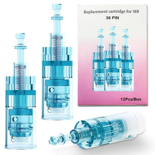 Dr Pen M8 36 Pin Microneedling Pen Cartridges, 12Pcs