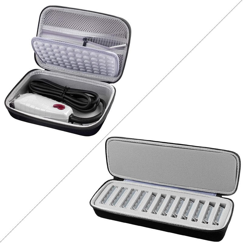 Andis T-Outliner Trimmer Case - Grooming Clipper Blade Holder Organizer | 2 Pack