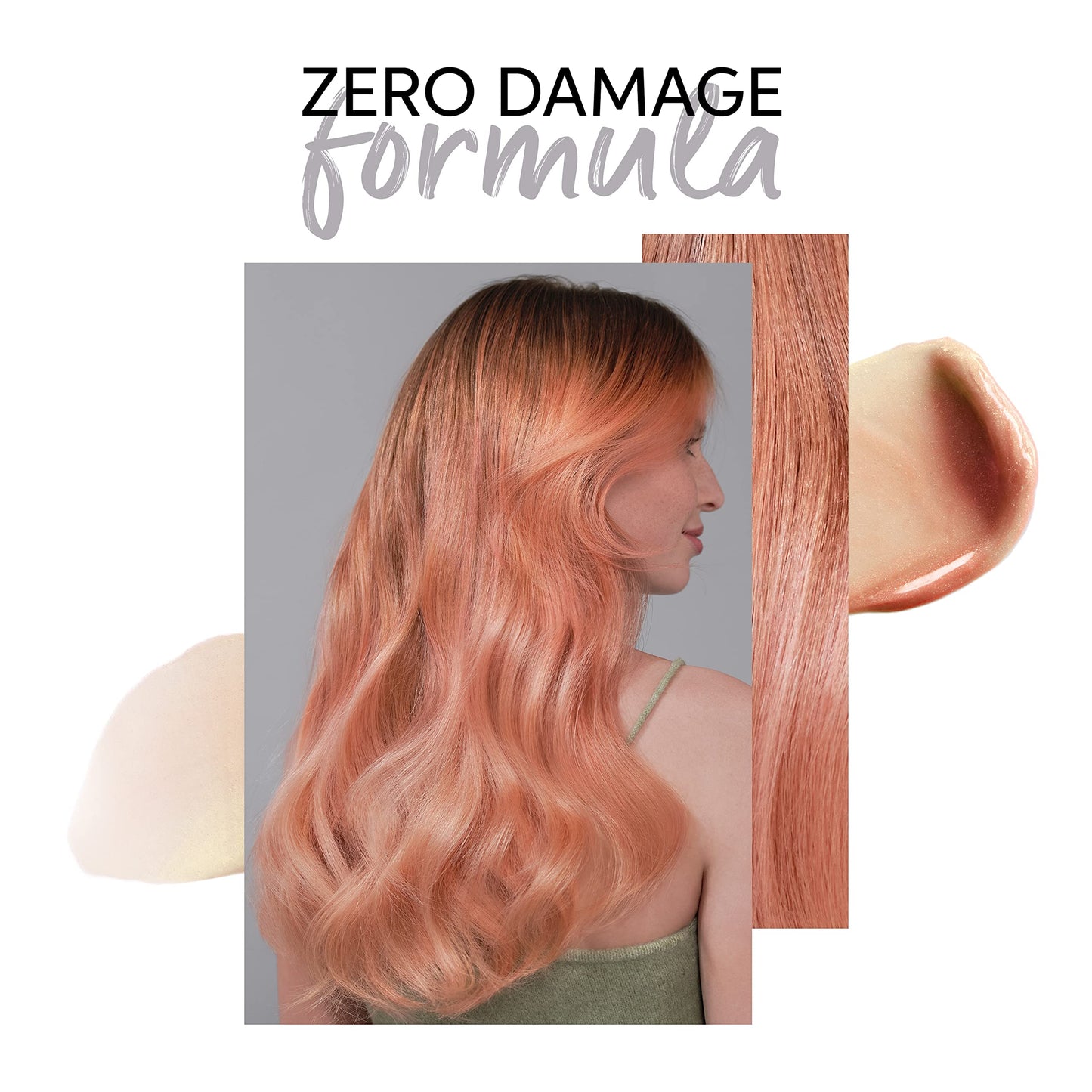 Wella Professionals Color Fresh Mask | Peach Blush | Natural Shade | Hair Color-Depositing Mask | Vegan Formula with Avocado Oil | Zero Damage | Silicone Free | 5 Fl Oz