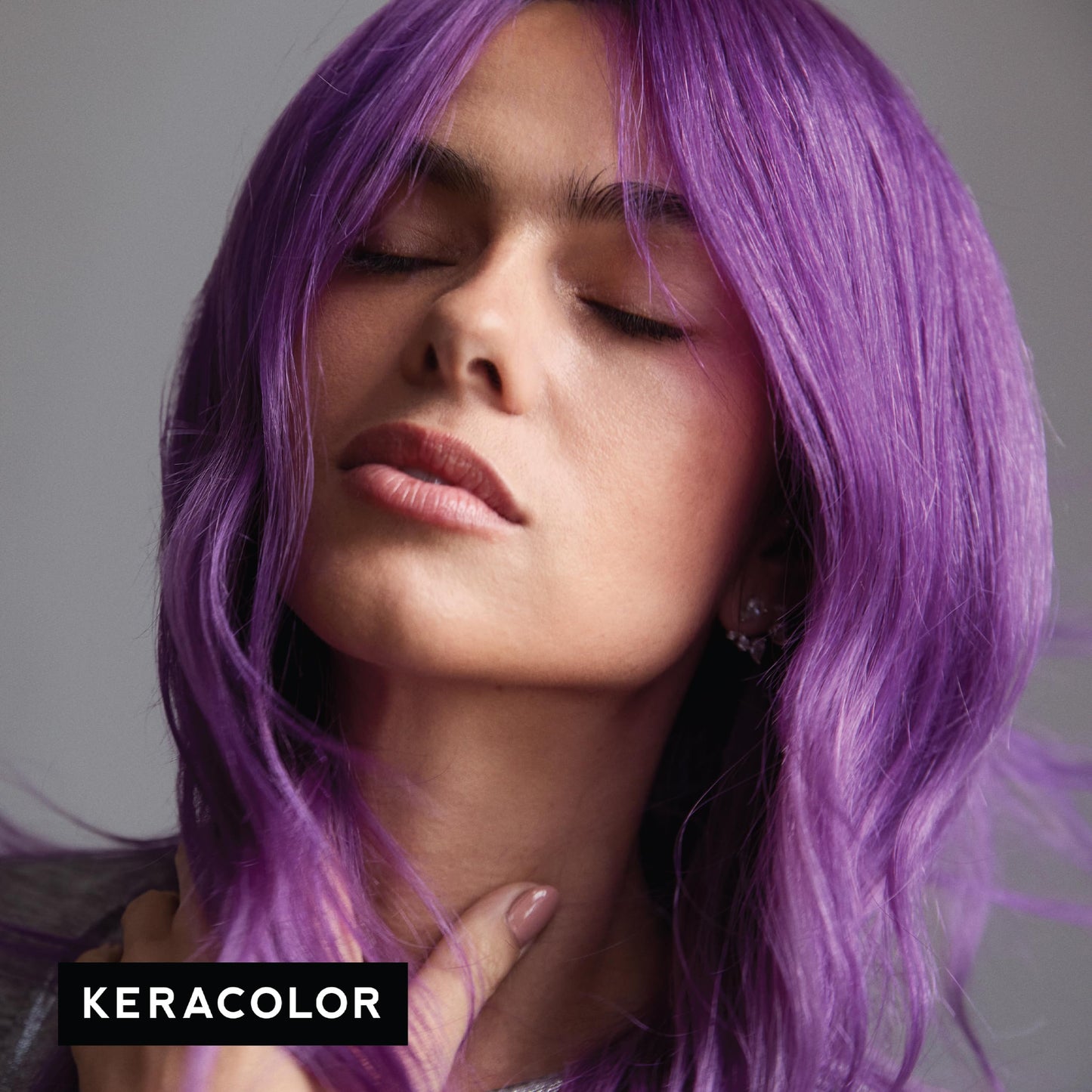 Keracolor Clenditioner PURPLE Hair Dye - Semi Permanent Hair Color Depositing Conditioner, Cruelty-free, 33.8 Fl. Oz.