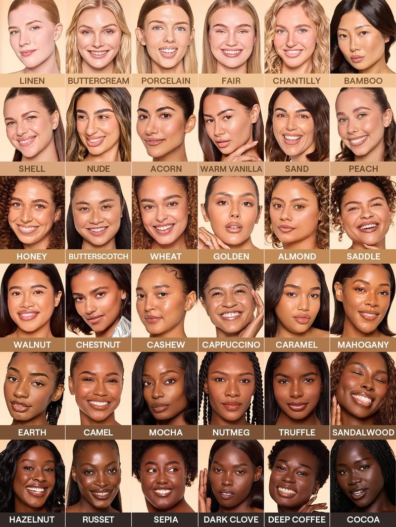 SHEGLAM Dew & Done Skin Tint with SPF20 Light-medium Coverage Foundation Evens Skin Tone-Shell