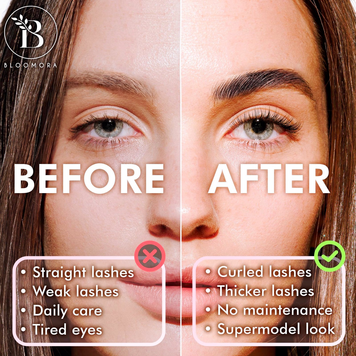 Lash Lift Kit, Beginner/Professional Lash Lamination Kit, Safe & Effective Eyelash Lift, Lasts 6-8 Weeks, 15 Applications - LK2