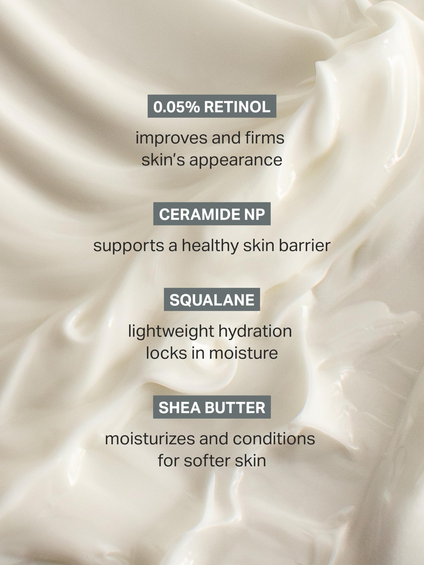 Cocokind Retinol Body Cream, Youthful Body Skin Treatment for all Skin Types, Fragrance Free, Cruelty Free, Vegan, 8 fl oz