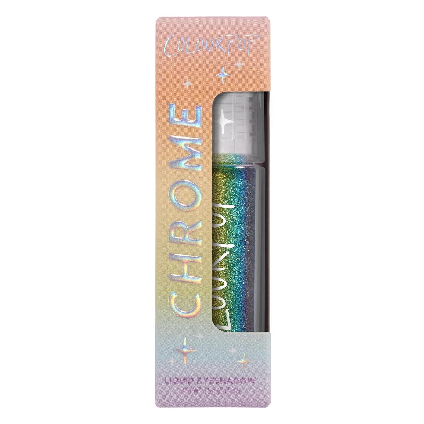ColourPop Chrome Liquid Eyeshadow - Color-Shifting, Long-Lasting Pigment - Beetle (0.05 oz)