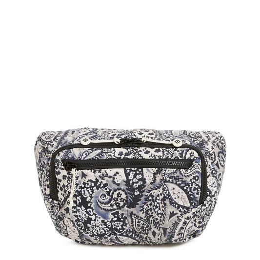 Vera Bradley Women's Featherweight Belt Bag Sling Crossbody, Stratford Paisley, One Size