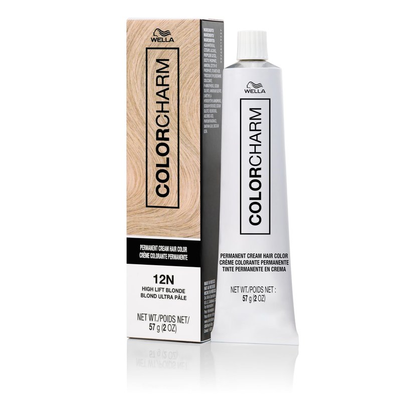 COLORCHARM Permanent Cream Hair Color, 12N High Lift Blonde, 2 oz.