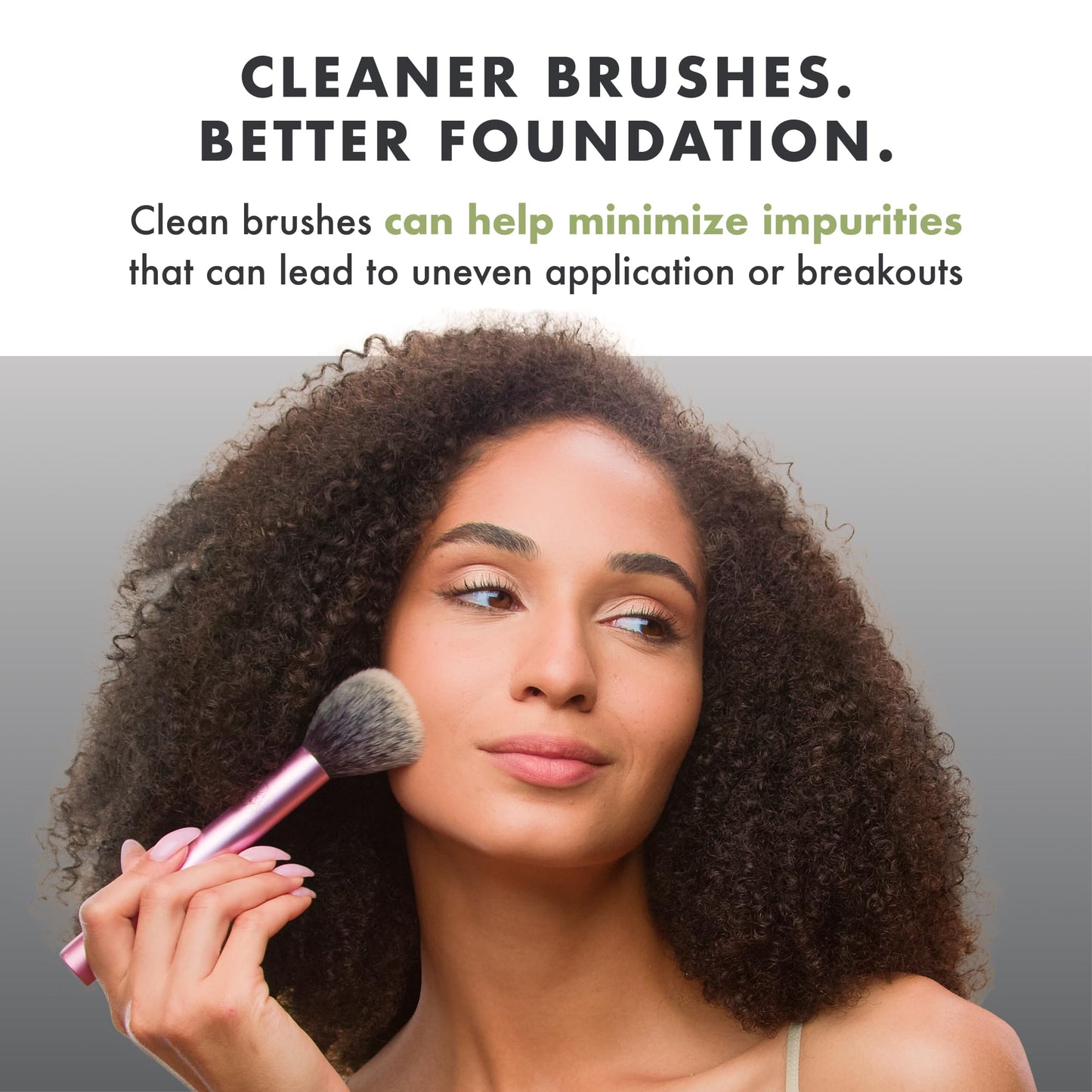 Cinema Secrets Vegan Makeup Brush Cleaner - Sponge & Makeup Brush Shampoo for Deep Cleansing - Removes Build-Up & Stains - Gentle & Cruelty-Free Beauty Tools Accessories
