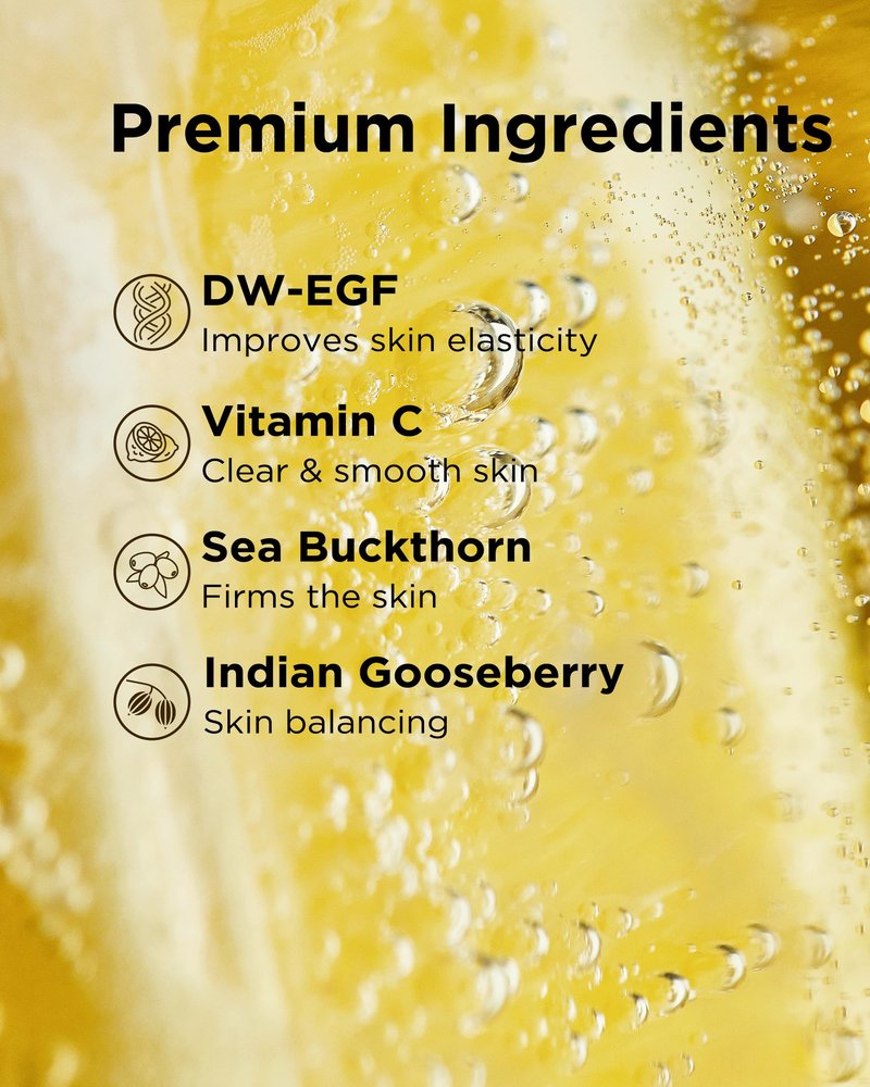 EASYDEW Multi Vita C Serum - Korean Facial Serum for Uneven Skin Tone & Dull Skin with Vitamin C, EGF Peptide, Niacinamide - Prevent-Oxidation Skin Vitality & Radiance Complexion, 0.47 fl.oz.