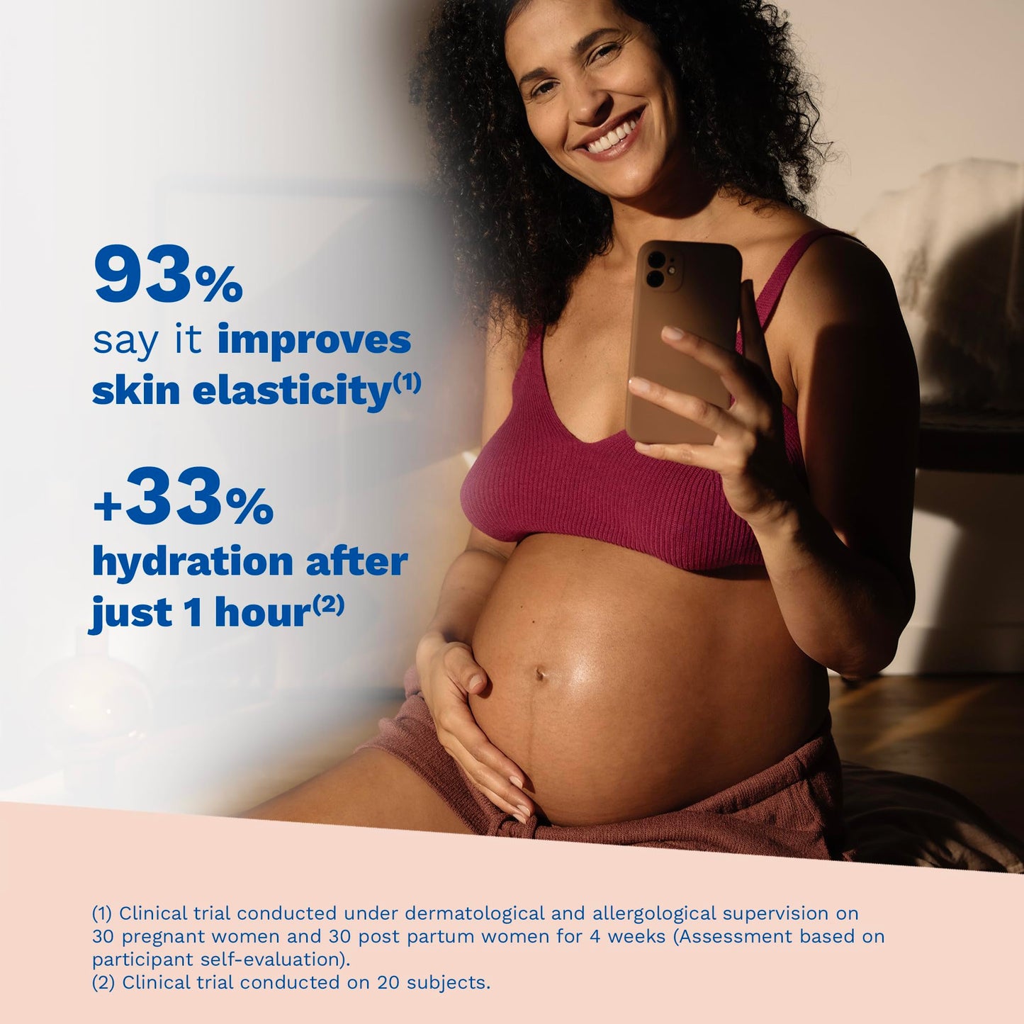 Mustela Maternity Stretch Marks Oil - Natural Pregnancy Skincare Belly Massage Oil with Vitamin E, Avocado, Maracuja & Sunflower Oil - EWG Verified & Fragrance Free - 3.55 fl. oz.