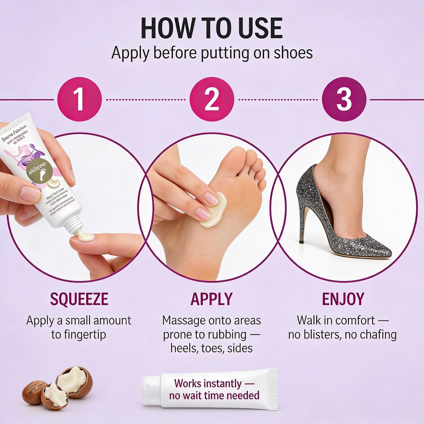 Akileine MAGIC FOOT BALM ANTI-CHAFING 75ML