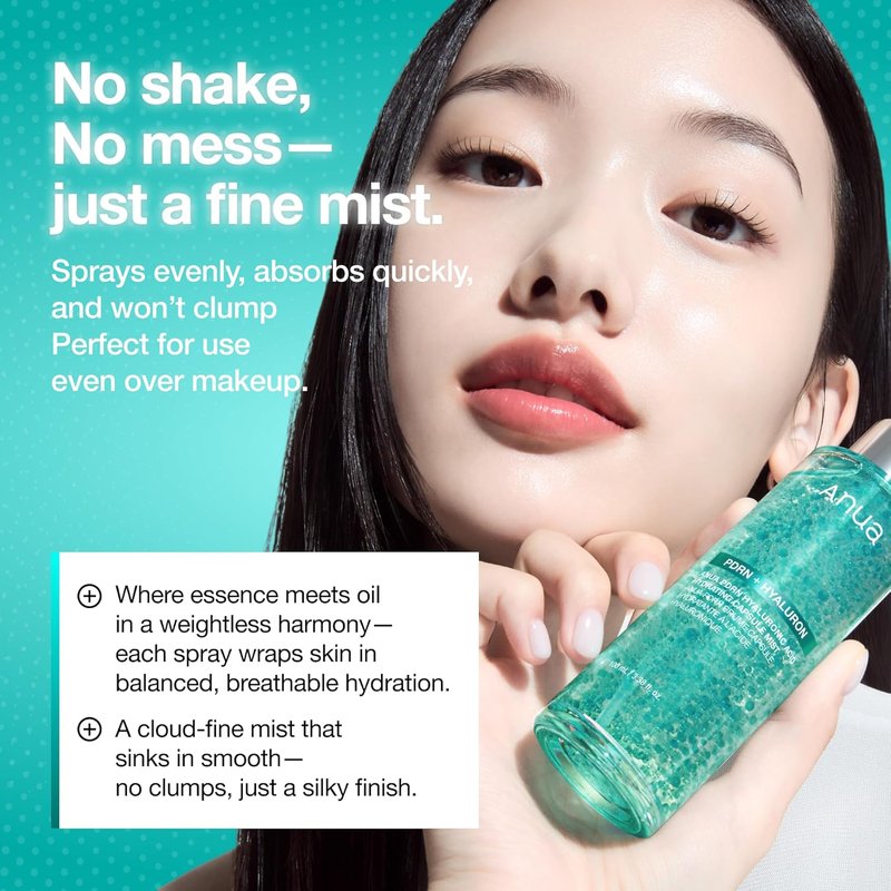 ANUA PDRN Collagen Care Set | Plumping Serum Spray & Firming Collagen Patches for Neck & Face