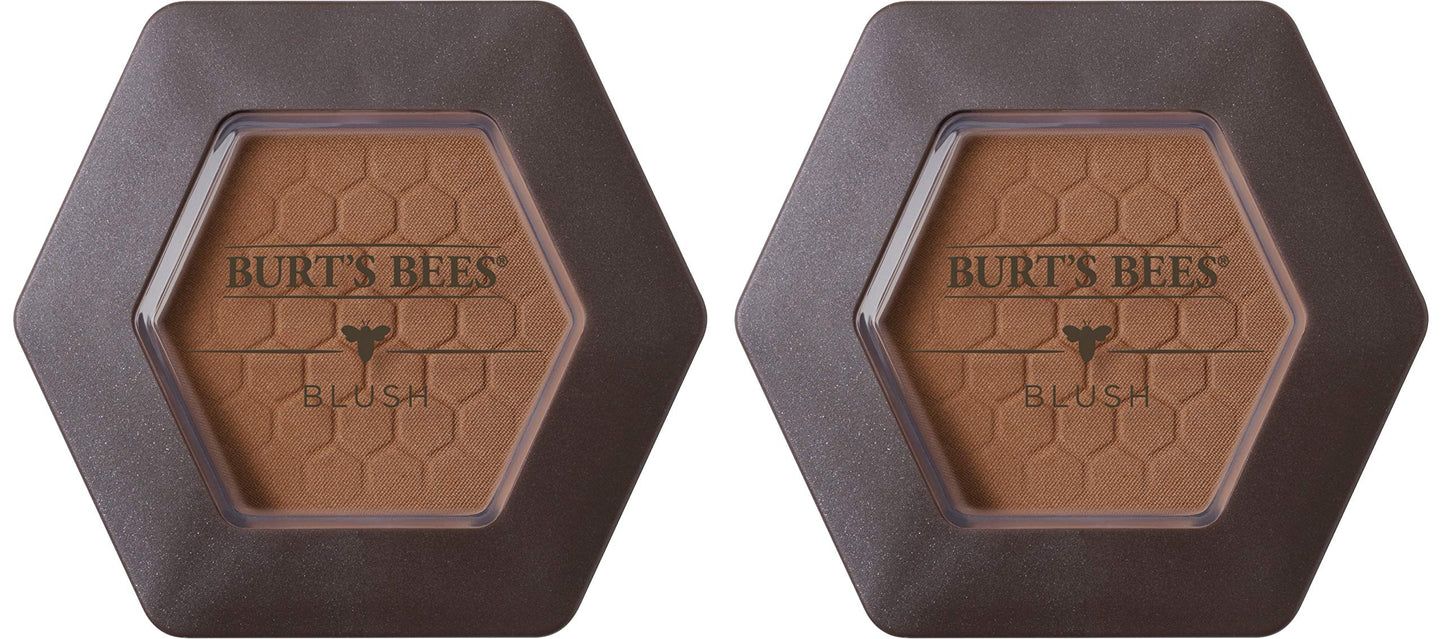 Burt's Bees 100% Natural Blush with Vitamin E, Toasted Cinnamon - 0.19 Ounce (Pack of 2)