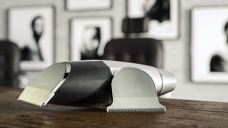 Bevel T Blade Trimmer Head Attachment for Increased Control, Fading, and Outlining - Compatible With Bevel Trimmer Only - For Men, Silver