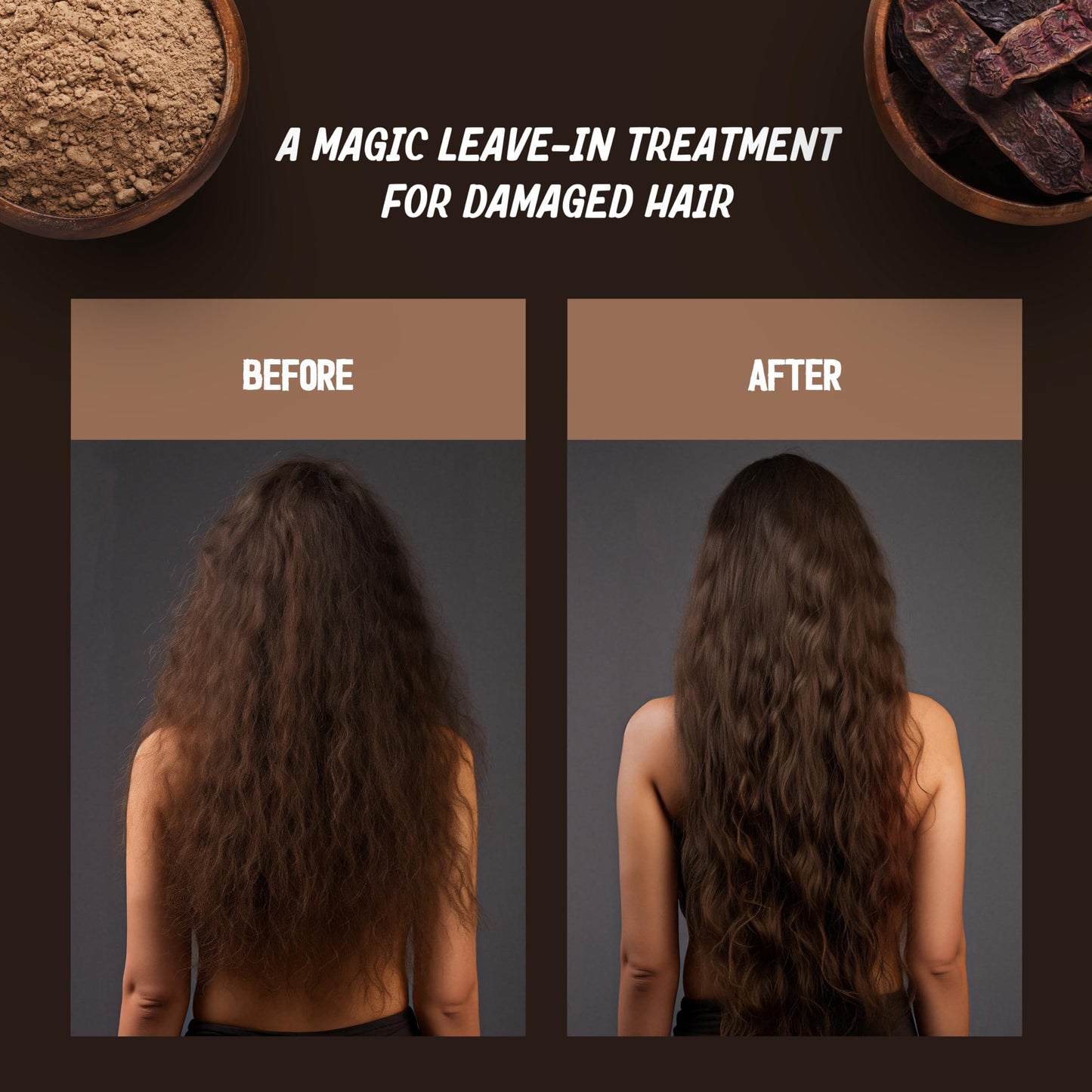 Ayurvita Leave In Conditioner for Women & Men - Ayurvedic Herbal Care Repair Treatment for Dry Damaged Hair - Deep Conditioning, Moisturizing Scalp Spray - Soft, Anti-Frizz, Tangle-Free Tresses - 5 Oz