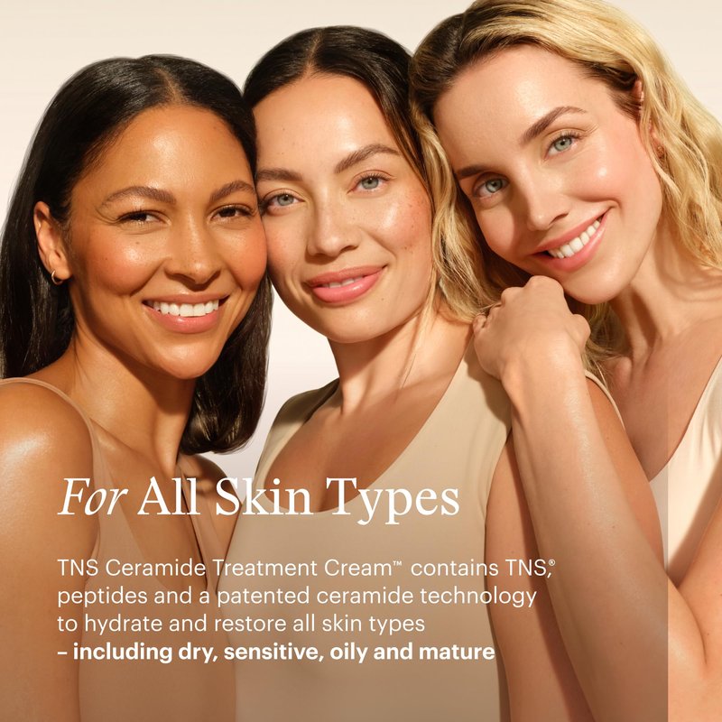 SkinMedica TNS Ceramide Treatment Facial Cream - Hydrating Facial Moisturizer with Peptides & Ceramide Technology to Help Restore Skin's Moisture Balance & Barrier (2 Oz)