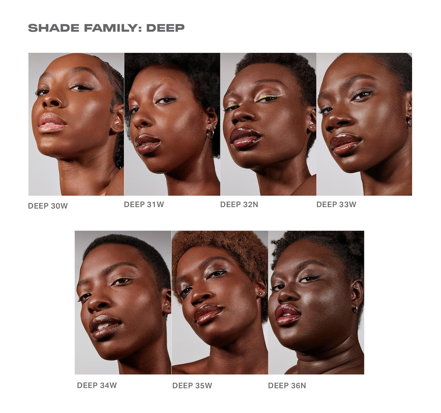Morphe Lightform Dewy Foundation - Long-Wearing Hydration Makeup for Natural Radiance - Deep 30W (1.01 fl oz)