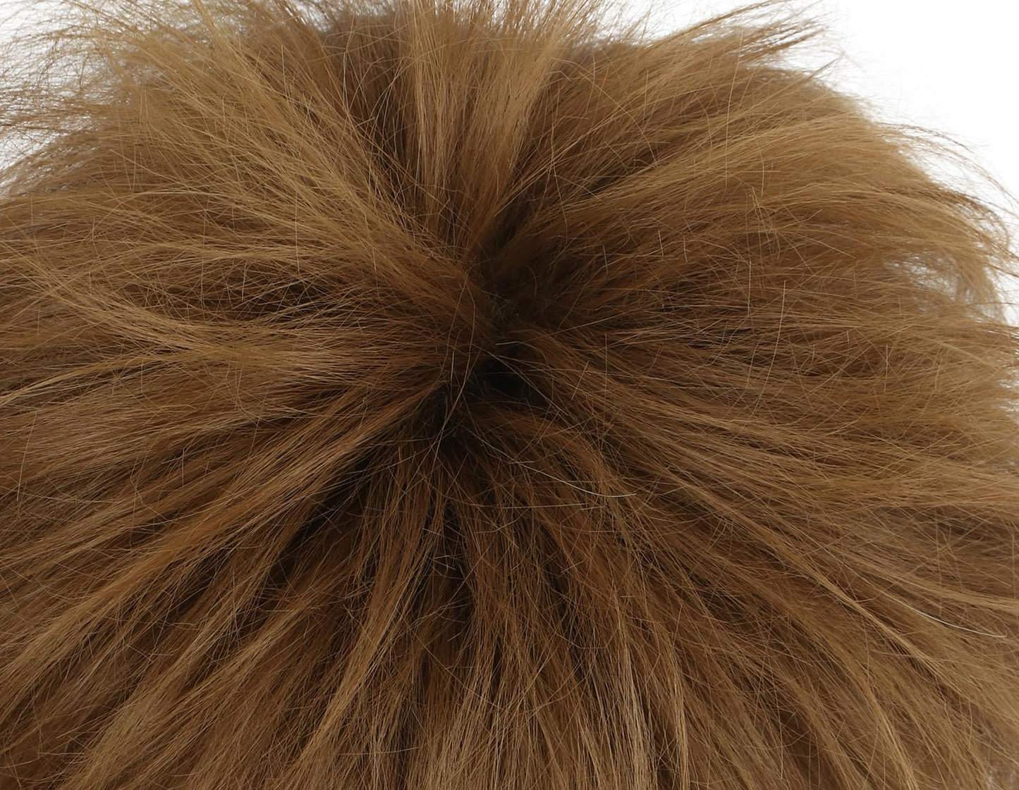 Long Curly Brown Wig for Women & Men - 70s/80s Rocker Mullet Costume | Perfect for Halloween & Cosplay