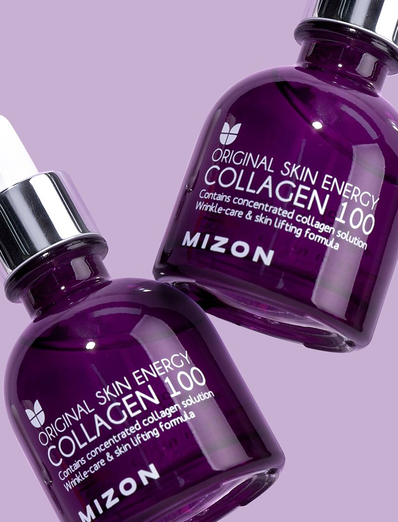 MIZON Marine Collagen 100 Ampoule Serum with Collagen Peptide for Firming Skin Wrinkles Hydrating Anti Aging with Adenosine Panthenol & Centella (1.01 fl oz)